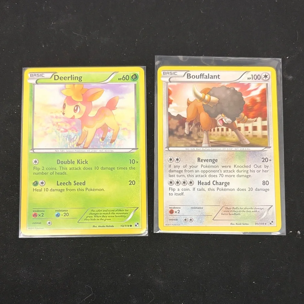 Pokemon Black and White Common Lot 3